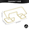 Iron Business Card Holder AJEW-WH0470-89G-2