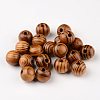 Round Wood Beads WOOD-PH0002-05-LF-3