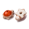 Handmade Bright Glazed Porcelain Beads PORC-CJC0009-03C-2