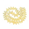 Electroplate Transparent Glass Beads Strands EGLA-N056-03A-04-2