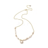 Pearl Pendant Necklaces NJEW-P325-02G-4