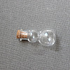 Gourd Shape Miniature Glass Bottles X-BOTT-PW0008-04-1