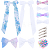 12Pcs 4 Styles Cotton Aligator Hair Clips PHAR-SP0001-26-1