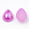 ABS Plastic Imitation Pearl Cabochons SACR-R749-6x4mm-Z30-2