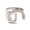 Non-Tarnish 201 Stainless Steel Finger Rings RJEW-H223-04P-D-1