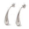 Non-Tarnish 304 Stainless Steel Stud Earrings EJEW-Z022-31P-1