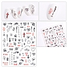 Halloween Paper Nail Art Stickers PW-WGEAAB4-03-1