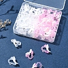 40Pcs 2 Colors Plastic Clip-on Earring Findings KY-FS0001-23-8