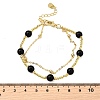 Natural Obsidian Bracelets BJEW-D330-01G-03-5