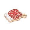 Christmas Alloy Enamel Pendants ENAM-K074-01G-01-2