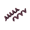Handmade Polymer Clay Spiral Beads FIND-Q122-01H-2