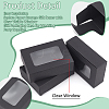Rectangle Folding Paper Storage Boxes CON-WH0106-01A-03-4