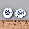 Handmade Porcelain Beads X-PORC-T134-11-4
