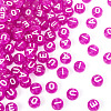 100Pcs 5 Styles Transparent Acrylic Beads OACR-TA0003-48A-2