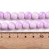 Baking Paint Glass Beads Strands DGLA-N012-10mm-02-4