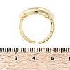 Brass Open Cuff Rings RJEW-Q778-19G-3