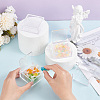 Plastic Beads Storage Containers with Flip Cover CON-WH0093-10-3