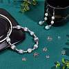 160Pcs 8 Style Tibetan Style Alloy Bead Caps FIND-PH0008-51-4