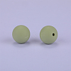 Round Silicone Focal Beads SI-JX0046A-70-2
