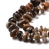 Natural Black Sunstone Beads Strands G-D480-A03-3