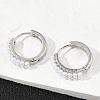 Brass ABS Imitation Pearl Hoop Earrings EJEW-M082-04P-4
