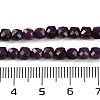 Natural Ruby Beads Strands G-P553-E05-03-7