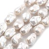 Natural Nucleated Pearl Beads Strands PEAR-B004-15N-05A-01-2