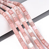 Natural Pink Opal Beads Strands G-T141-85A-02-1