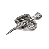 Hand Polished 304 Stainless Steel Pendants STAS-V012-04AS-2