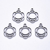 Non-Tarnish 304 Stainless Steel Pendants STAS-S113-007A-2