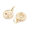 Brass Charms KK-P271-29G-2