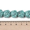 Synthetic Turquoise Beads Strands G-M108-A06-01-3