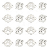 Unicraftale 16Pcs 201 Stainless Steel Links Connectors STAS-UN0056-52-1