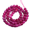 Natural Quartz Beads Strands G-R479-6mm-09-2