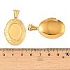 316 Stainless Steel Locket Pendants STAS-K321-07G-3