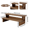 2-Tier Wood Model Toy Display Riser ODIS-WH0329-68C-2