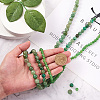 Yilisi 3 Strands 3 Style Natural Green Aventurine Beads Strands G-YS0001-07-12