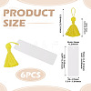 6Pcs Blank Kraft Paper Bookmark AJEW-TADJ0001-31D-3