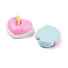 Opaque Resin Decoden Cabochons RESI-H165-09-2
