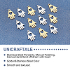 Unicraftale 12Pcs 2 Colors 201 Stainless Steel Pendants STAS-UN0029-06-5