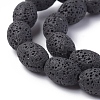 Natural Lava Rock Beads Strands G-F671-03A-11-3