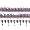 Opaque Glass Beads Strands EGLA-A035-P6mm-L11-4
