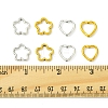 50Pcs Tibetan Style Alloy Bead Frame TIBEB-FS0001-10AG-5