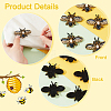 Bee Shape Felt Ornament Accessories PATC-WH0005-27-4