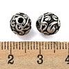 Round 304 Stainless Steel Beads STAS-E214-01AS-05-3