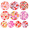 70G 10 Styles Handmade Polymer Clay Sprinkles Mix CLAY-SW0001-03A-1
