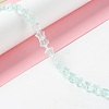 Transparent Glass Beads Strand GLAA-F112-02E-2