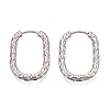 Non-Tarnish 304 Stainless Steel Hoop Earring STAS-A091-17B-P-1