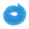 Glass Beads Strands EGLA-A044-J3mm-D09-2