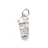 Brass Micro Pave Clear Cubic Zirconia Pendants KK-L225-009P-02-1